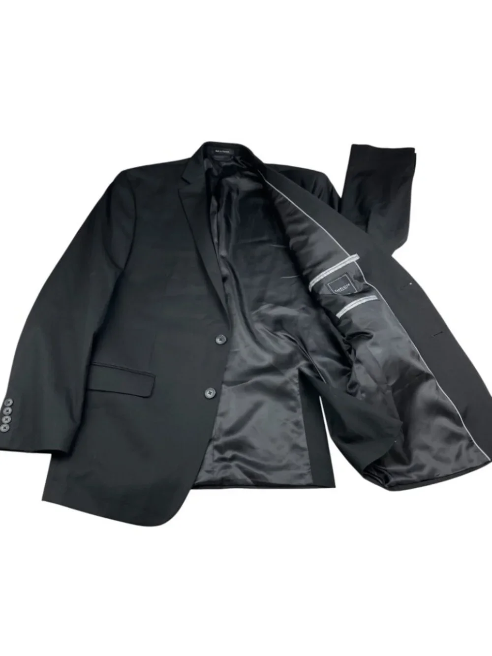 Van Heusen Men's Performance 2-Button Blazer Black • 42R